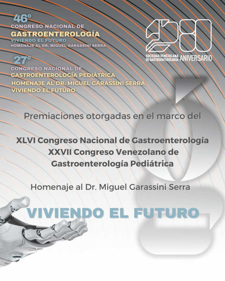 Premiaciones otorgadas en el congreso 2025