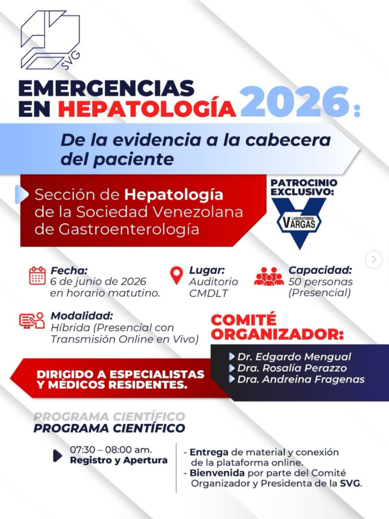 Emergencias en Hepatología 2026: De la evidencia a la cabecera del paciente