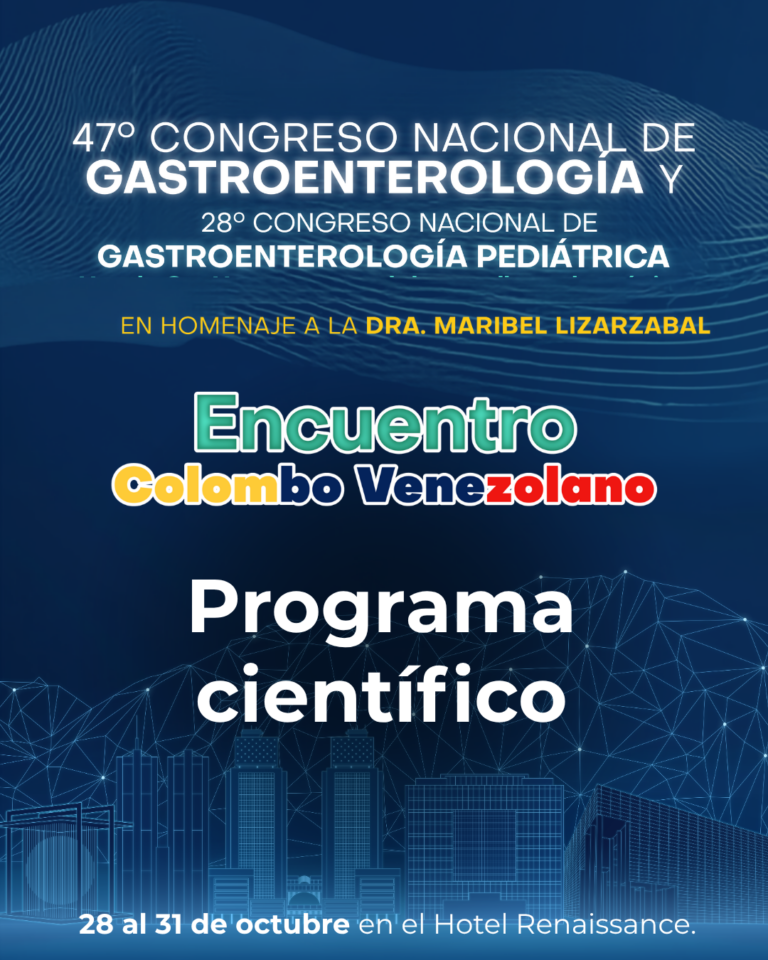 Programa científico del 47° Congreso Nacional de Gastroenterología