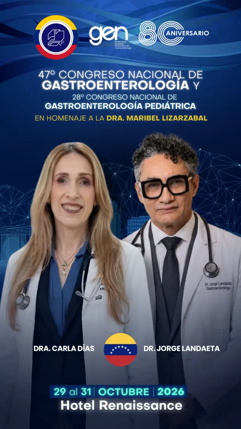 Dr. Jorge Landaeta, conferencista del 47° Congreso Nacional de Gastroenterología