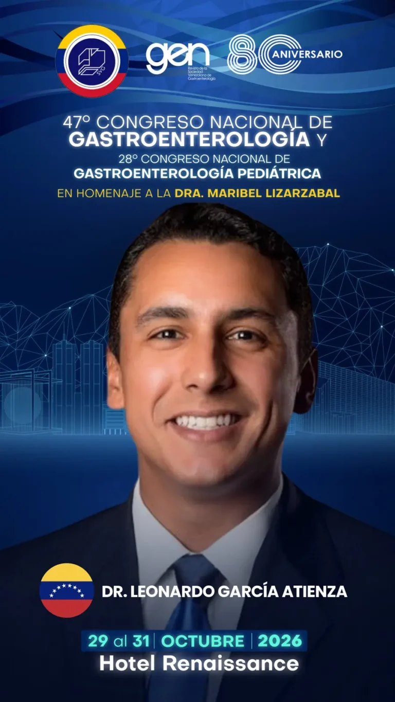 Dr. Leonardo García Atienza, conferencista del 47° Congreso Nacional de Gastroenterología